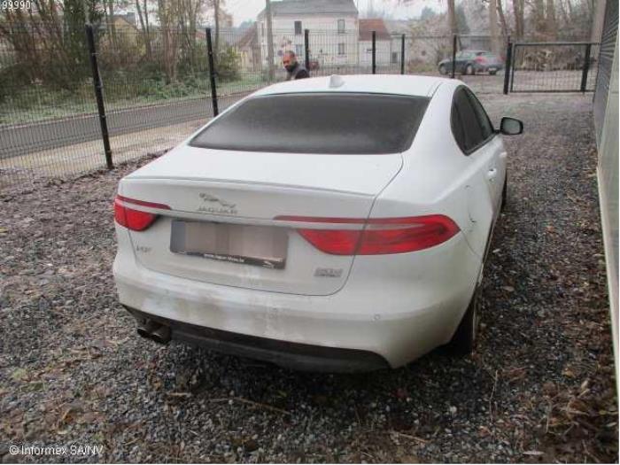 Jaguar XF 2.0d 180 16V AWD Sloopvoertuig (2016, Wit)