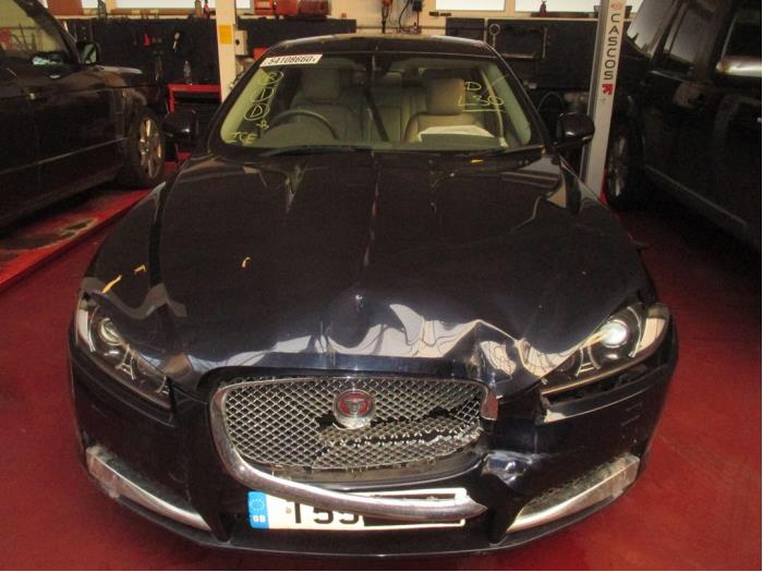 Jaguar XF 2.2 D 16V Sloopvoertuig (2014, Donker, Saffierblauw, Saffierzwart)