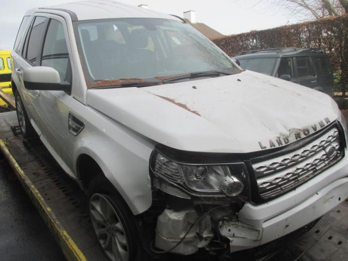 Landrover Freelander II 2.2 tD4 16V Sloopvoertuig (2013, Wit)