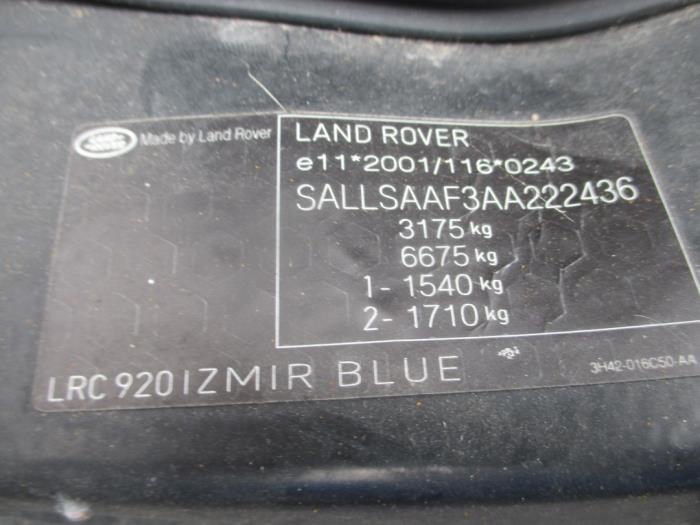 Landrover Range Rover Sport 3.0 S TDV6 Sloopvoertuig (2012, Blauw)