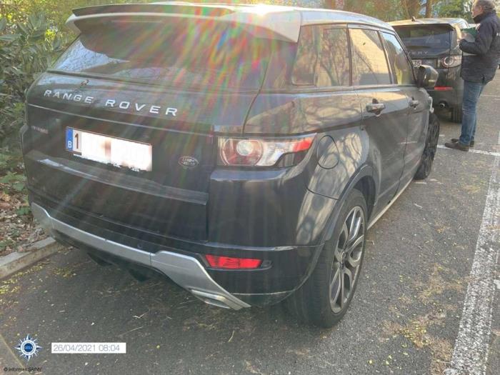 Landrover Range Rover Evoque 2.2 TD4 16V Sloopvoertuig (2012, Zwart)