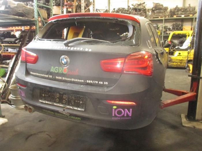 BMW 1 serie 120d TwinPower Turbo 2.0 16V Sloopvoertuig (2016, Zwart, Saffierblauw, Saffierzwart)