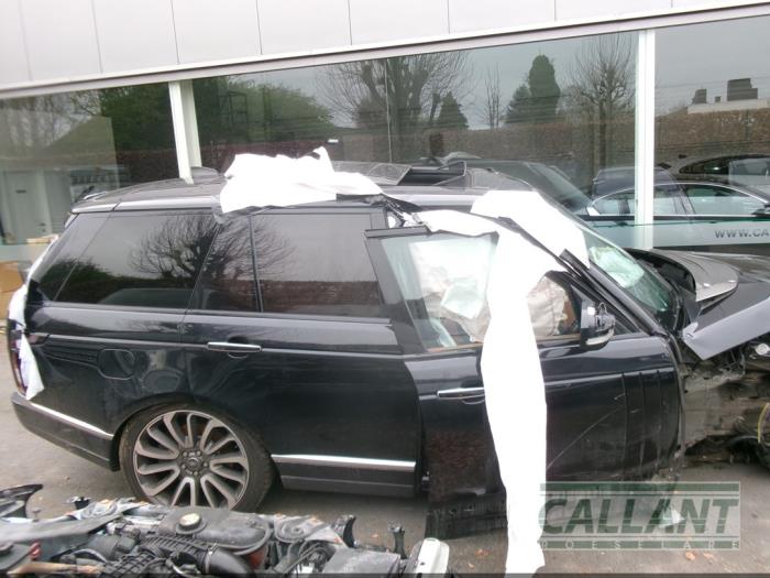 Landrover Range Rover IV 3.0 TDV6 24V Sloopvoertuig (2017, Zwart)