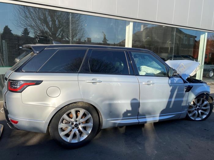 Landrover Range Rover Sport 3.0 D250 MHEV Sloopvoertuig (2021, Zilver)