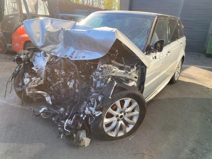 Landrover Range Rover Sport 3.0 D250 MHEV Sloopvoertuig (2021, Zilver)