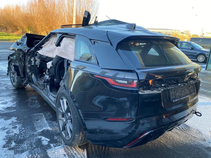 Landrover Range Rover Velar 2.0 16V P250 AWD Sloopvoertuig (2021, Metallic, Zwart)