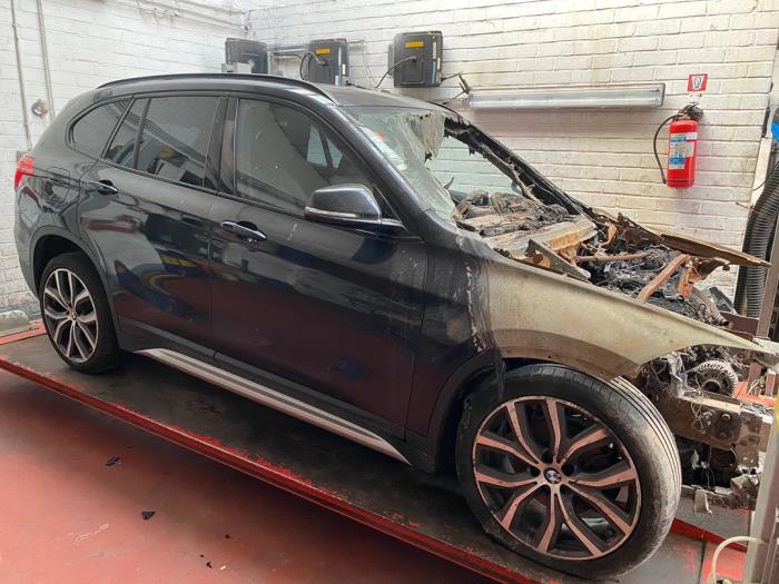 BMW X1 sDrive 18d 2.0 16V Sloopvoertuig (2016, Metallic, Zwart)