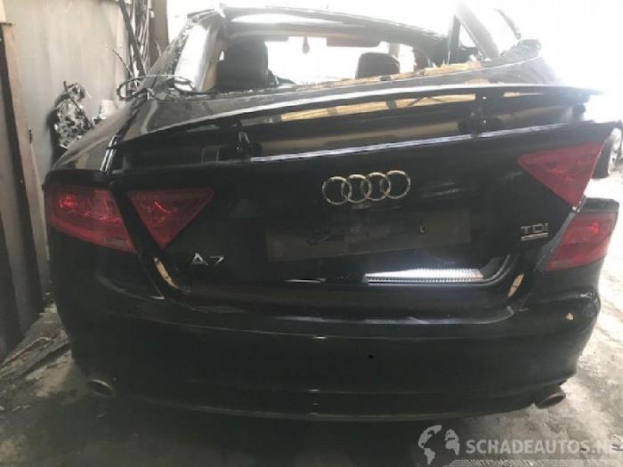 Audi A7 Sportback 3.0 TDI V6 24V Quattro Sloopvoertuig (2012, Zwart)