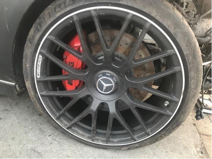 Mercedes C C-450 AMG Sport 3.0 V6 24V Turbo 4-Matic Sloopvoertuig (2016, Wit)