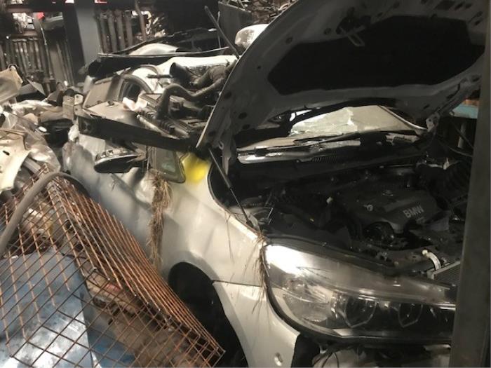 BMW 2 serie Active Tourer 218d 2.0 TwinPower Turbo 16V Sloopvoertuig (2014, Zilver)
