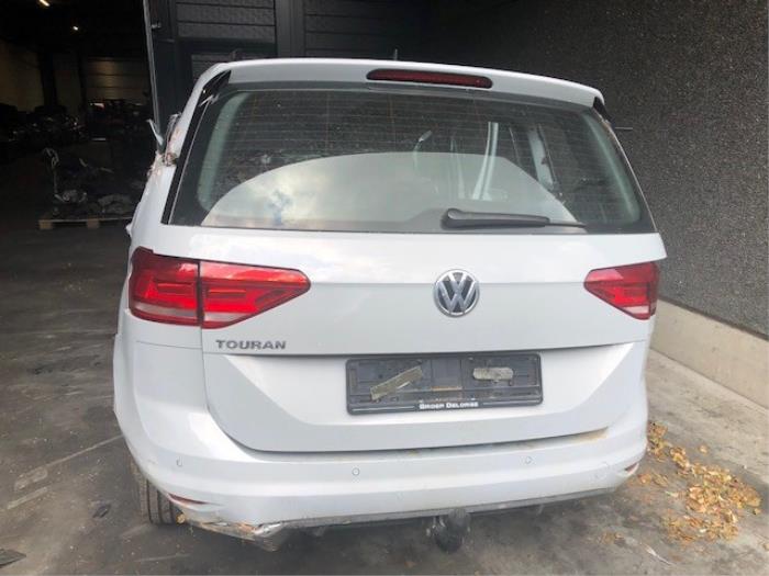 Volkswagen Touran 1.6 TDI SCR BlueMotion Technology Sloopvoertuig (2019, Wit)
