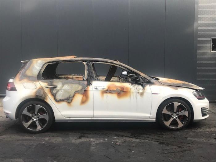 Volkswagen Golf VII 2.0 GTI 16V Sloopvoertuig (2017, Wit)
