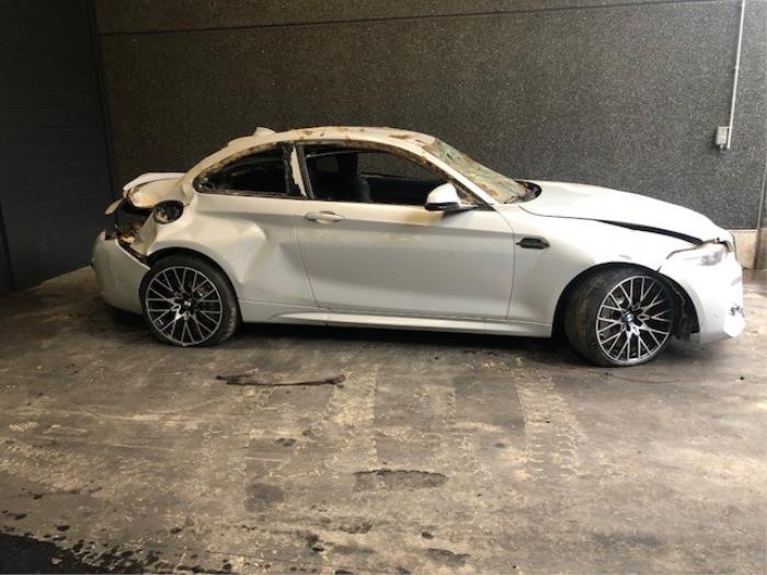 BMW 2 serie M2 Competition 3.0 24V Sloopvoertuig (2019, Licht, Metallic, Muisgrijs, Zilver)