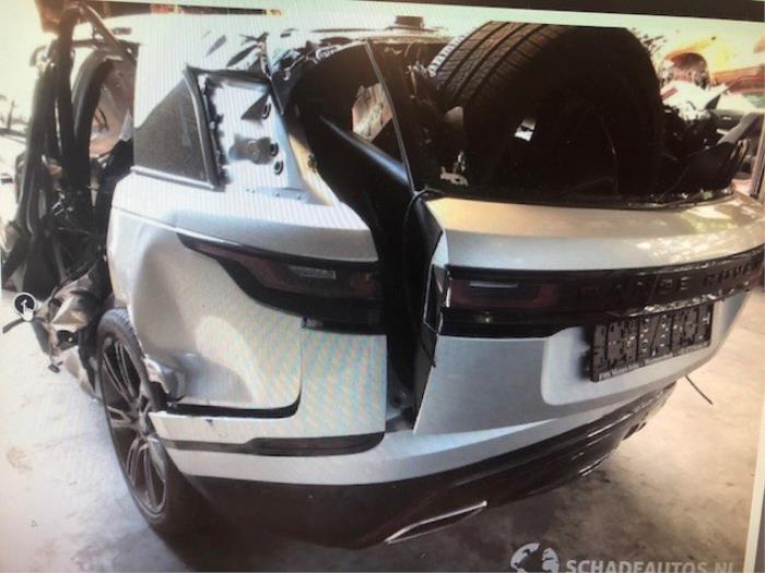 Landrover Range Rover Velar 3.0 D300 AWD Sloopvoertuig (2017, Zilvergrijs)