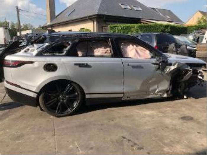 Landrover Range Rover Velar 3.0 D300 AWD Sloopvoertuig (2017, Zilvergrijs)