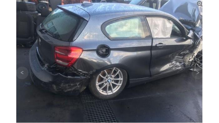 BMW 1 serie 116d 1.6 16V Efficient Dynamics Sloopvoertuig (2013, Donker, Grijs)