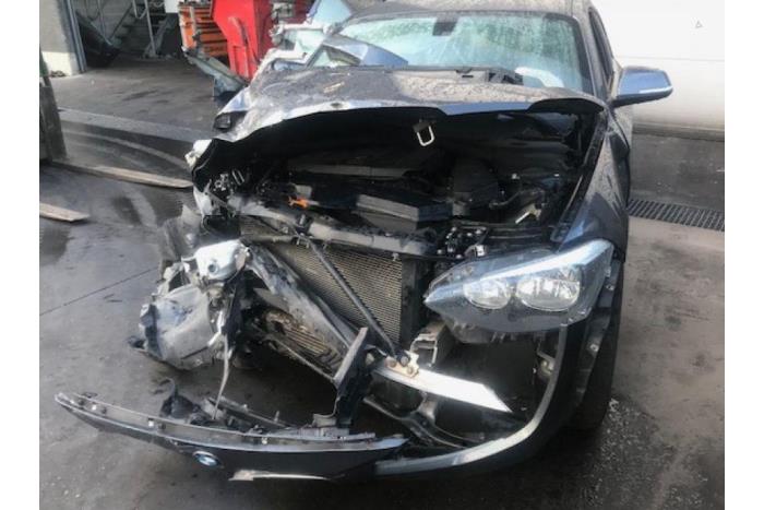 BMW 1 serie 116d 1.6 16V Efficient Dynamics Sloopvoertuig (2013, Donker, Grijs)