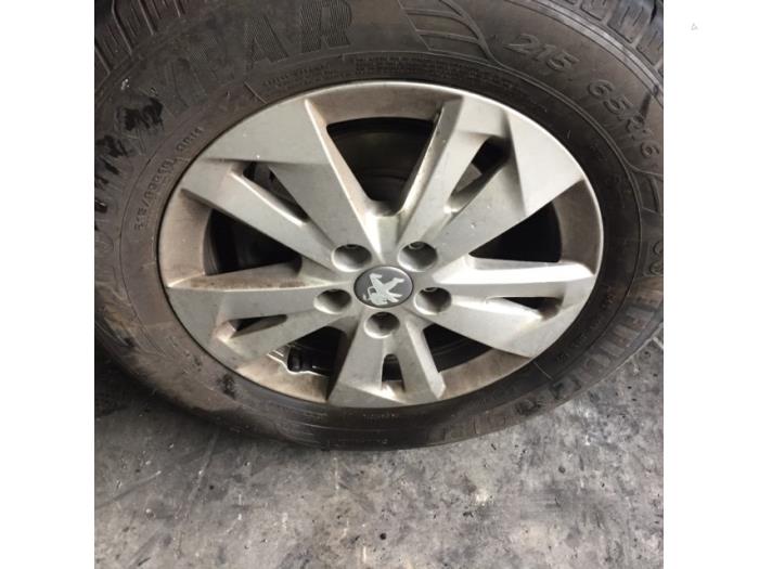 Peugeot Partner 1.6 BlueHDi 100 Sloopvoertuig (2019, Wit)