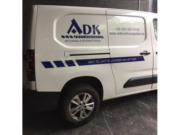 Peugeot Partner 1.6 BlueHDi 100 Sloopvoertuig (2019, Wit)