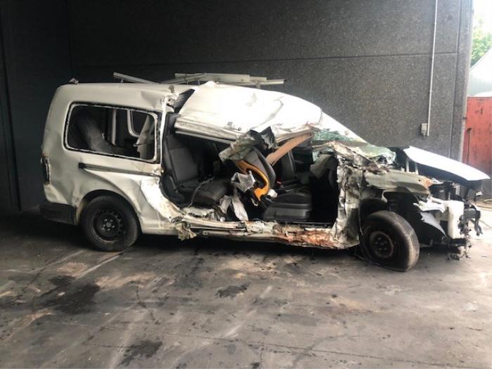 Volkswagen Caddy Combi IV 2.0 TDI 102 Sloopvoertuig (2019, Wit)