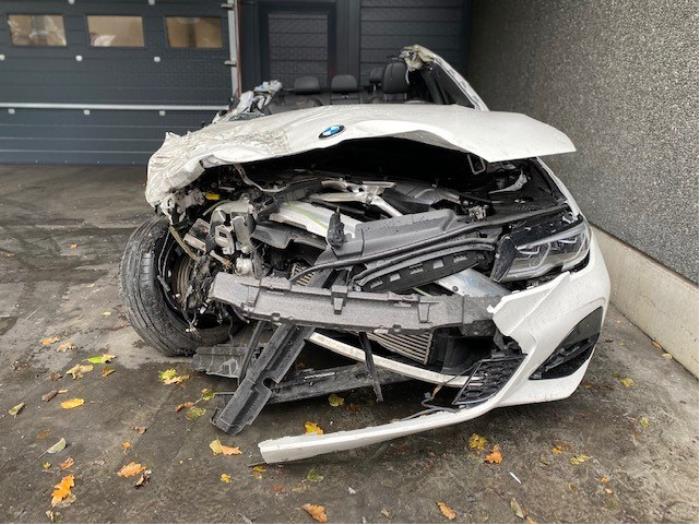 BMW 3 serie 320d 2.0 TwinPower Turbo 16V Sloopvoertuig (2020, Metallic, Wit)