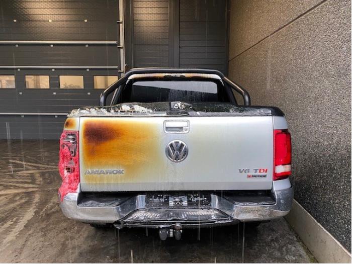 Volkswagen Amarok 2.0 BiTDI 16V 180 4Motion Sloopvoertuig (2018, Zilver)