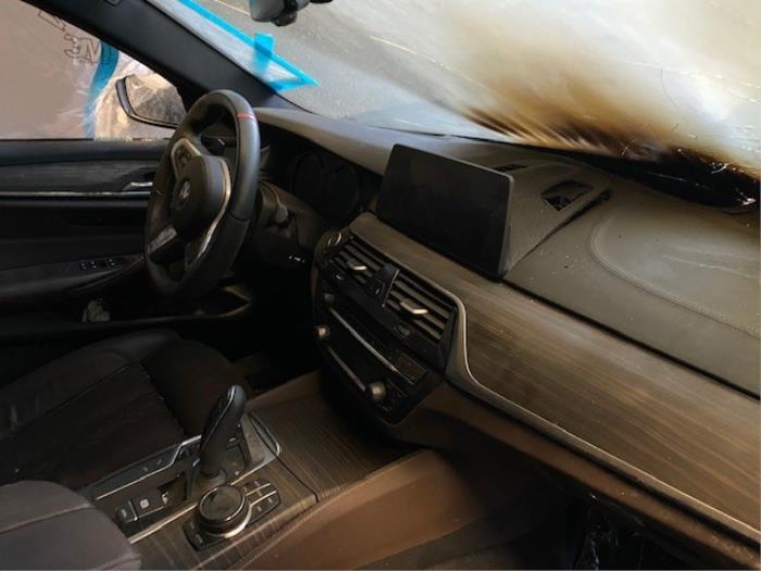 BMW 5 serie 540i 3.0 TwinPower Turbo 24V Sloopvoertuig (2018, Metallic, Zwart, Carbon)