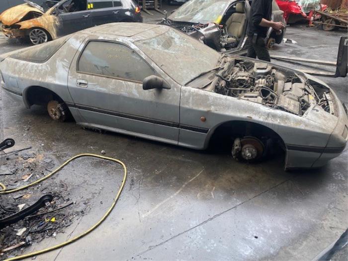 Mazda RX-7 RX-7 Turbo II Sloopvoertuig (1989, Grijs)