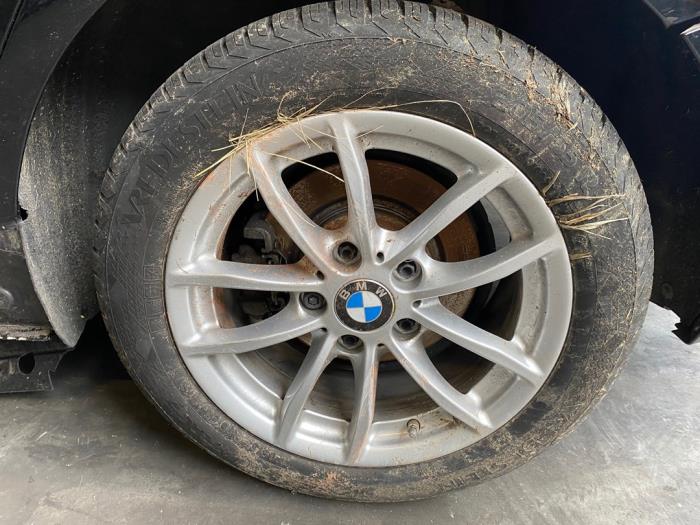 BMW 1 serie 116i 1.5 12V Sloopvoertuig (2018, Metallic, Zwart)