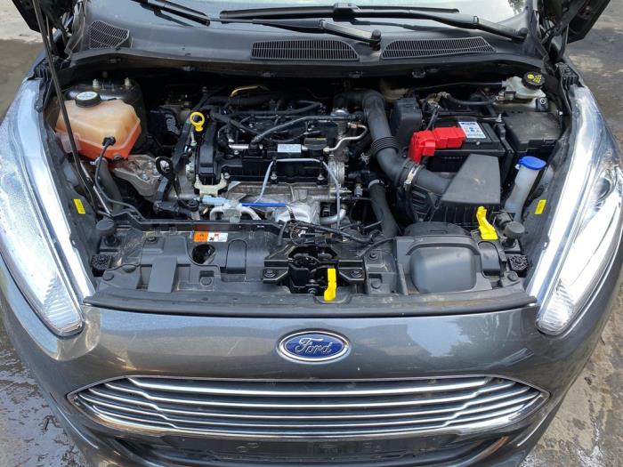 Ford Fiesta 6 1.0 SCI 12V 80 Sloopvoertuig (2016, Metallic, Grijs)