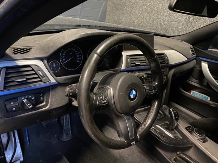 BMW 4 serie Gran Coupe 420d 2.0 16V Sloopvoertuig (2015, Donker, Blauw)