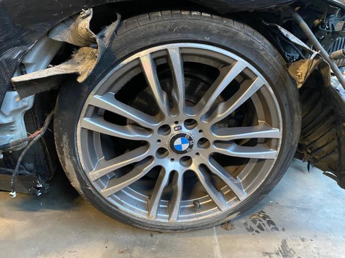 BMW 4 serie Gran Coupe 420d 2.0 16V Sloopvoertuig (2015, Donker, Blauw)