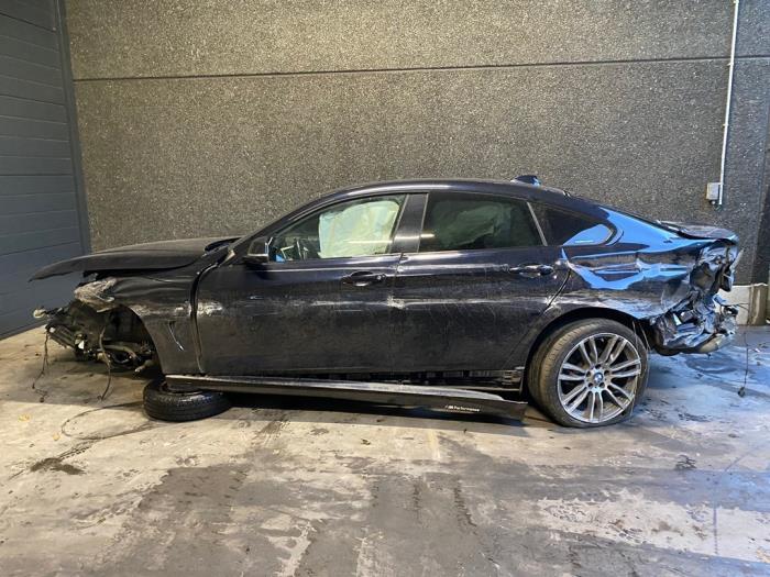 BMW 4 serie Gran Coupe 420d 2.0 16V Sloopvoertuig (2015, Donker, Blauw)