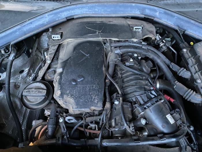 BMW 4 serie Gran Coupe 420d 2.0 16V Sloopvoertuig (2015, Donker, Blauw)