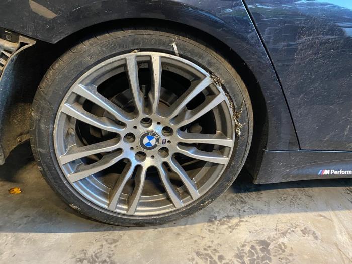 BMW 4 serie Gran Coupe 420d 2.0 16V Sloopvoertuig (2015, Donker, Blauw)