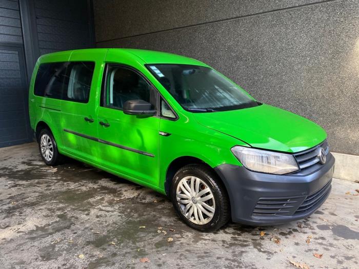 Volkswagen Caddy Combi IV 2.0 TDI 102 Sloopvoertuig (2018, Groen)