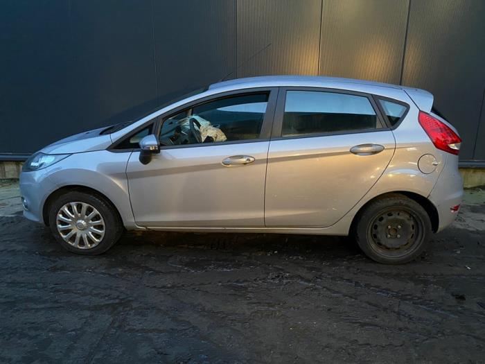 Ford Fiesta 6 1.4 TDCi Sloopvoertuig (2012, Donker, Zilver)