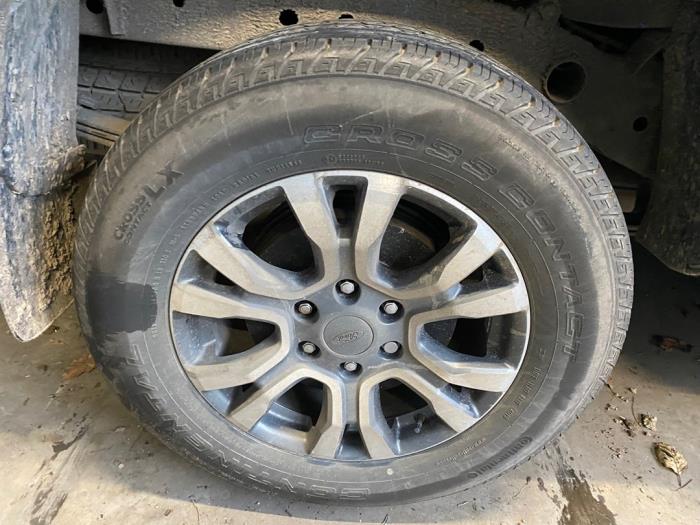 Ford Ranger 2.0 EcoBlue 16V 4x4 Sloopvoertuig (2020, Zwart)