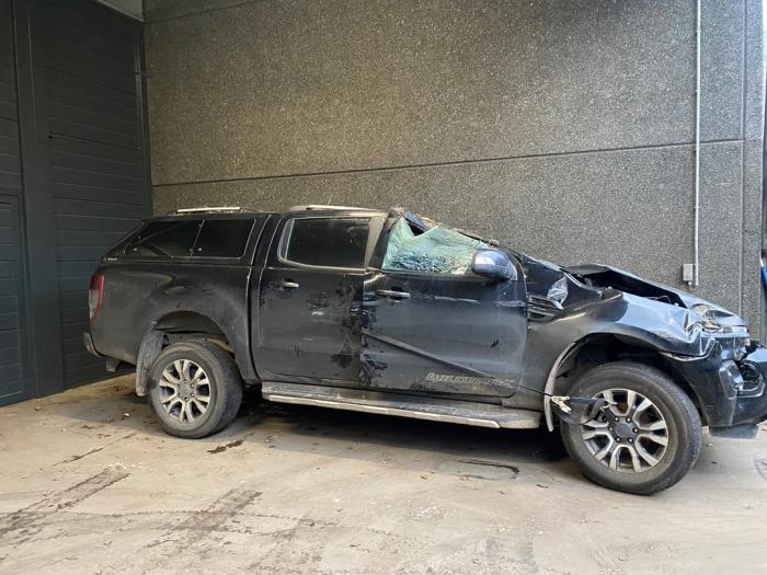 Ford Ranger 2.0 EcoBlue 16V 4x4 Sloopvoertuig (2020, Zwart)