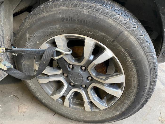Ford Ranger 2.0 EcoBlue 16V 4x4 Sloopvoertuig (2020, Zwart)