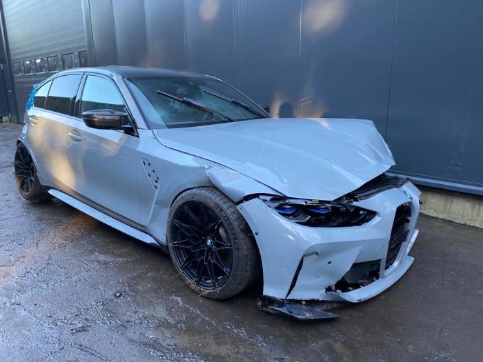 BMW M3 Sloopvoertuig (2021, Donker, Metallic, Muisgrijs, Grijs)