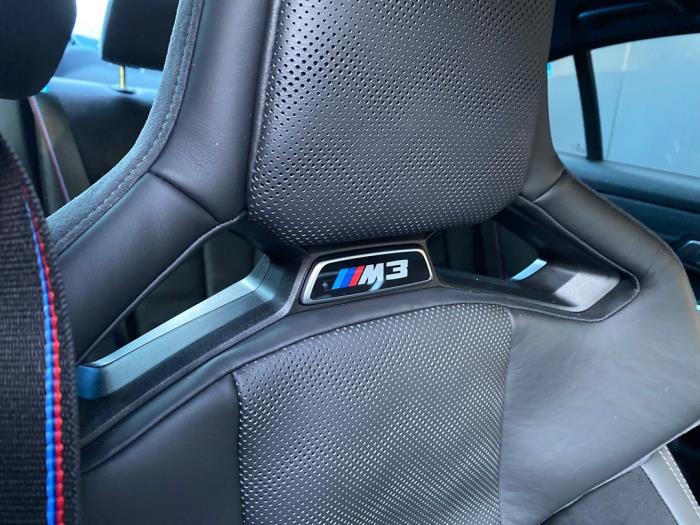 BMW M3 Sloopvoertuig (2021, Donker, Metallic, Muisgrijs, Grijs)