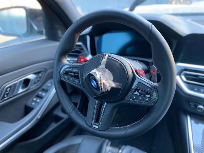 BMW M3 Sloopvoertuig (2021, Donker, Metallic, Muisgrijs, Grijs)