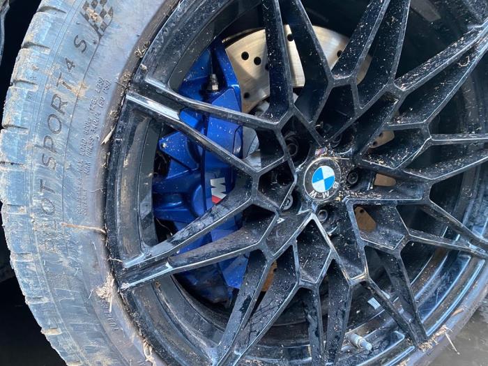 BMW M3 Sloopvoertuig (2021, Donker, Metallic, Muisgrijs, Grijs)