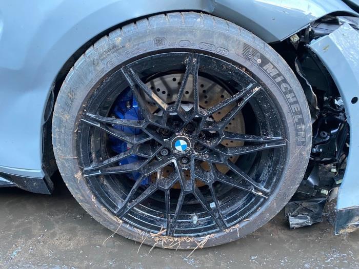 BMW M3 Sloopvoertuig (2021, Donker, Metallic, Muisgrijs, Grijs)