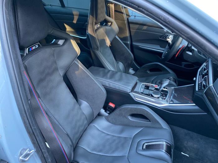 BMW M3 Sloopvoertuig (2021, Donker, Metallic, Muisgrijs, Grijs)