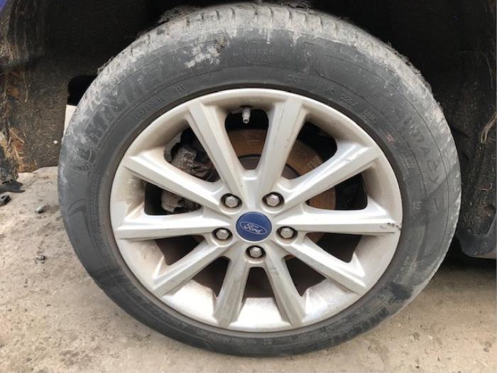 Ford Focus 3 Wagon 1.0 Ti-VCT EcoBoost 12V 125 Sloopvoertuig (2016, Blauw)