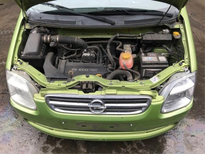 Opel Agila 1.2 16V Sloopvoertuig (2003, Groen)