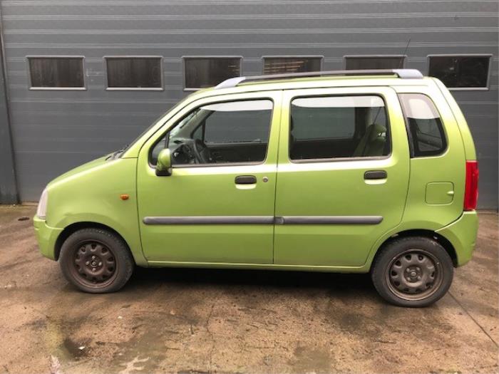Opel Agila 1.2 16V Sloopvoertuig (2003, Groen)