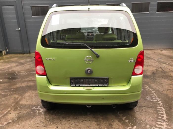 Opel Agila 1.2 16V Sloopvoertuig (2003, Groen)